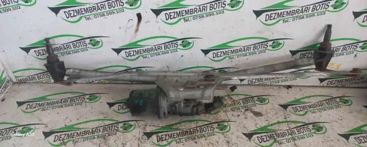 Ansamblu stergatoare parbriz volan pe stanga Renault Kangoo 2005