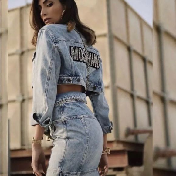 Moschino дънково яке
