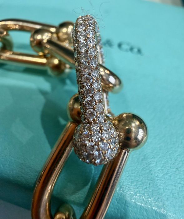 Tiffany & Co гривна 18 карата