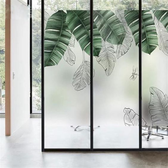 Tumanka.uz | Матовая плёнка на стекло | Оклейка перегородок