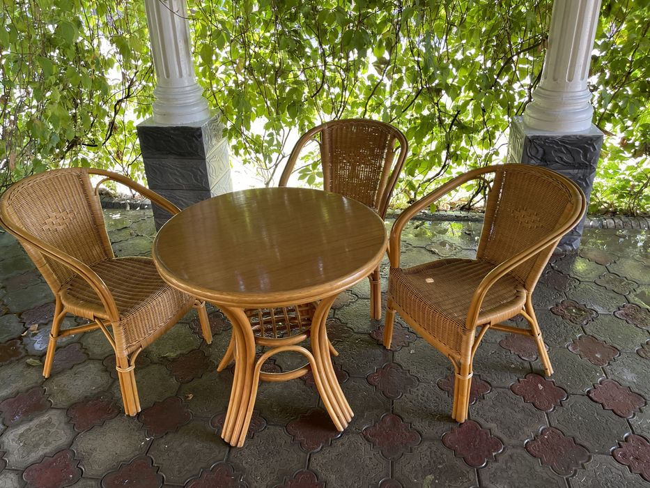 Комплект из ротанговой мебели