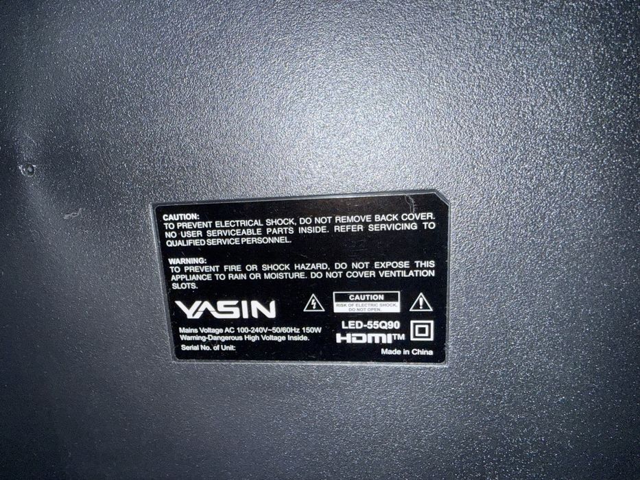 YASIN LED-55Q90 телевизор