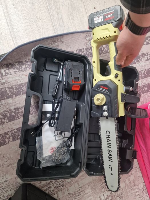 Пила безщеточная и точилка