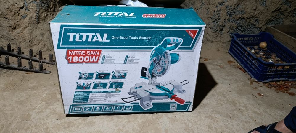 Торцовочная пила ТОТАL (угларез, тарцовка)