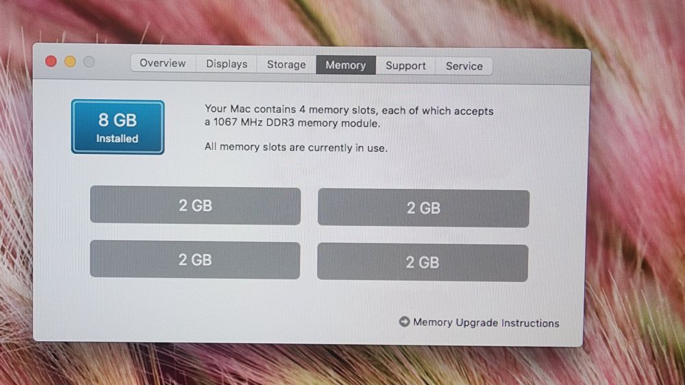 Apple iMac 21.5" Mid 2011, Intel Core i5, 8GB Ram, 256 GB SSD