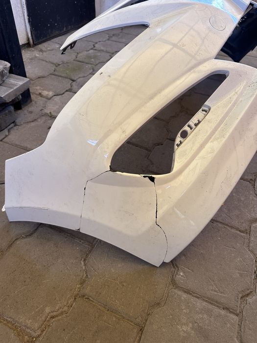 Передний бампер на Huyndai Accent 2015 г