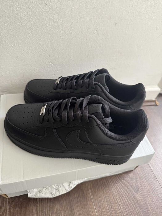 Nike Air Force 1 07' Triple Black (от/до 36-47 номер)