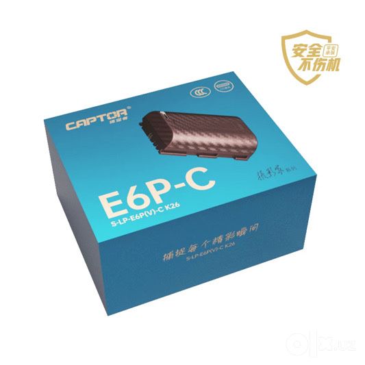Батарея CANON LP-E6NH CAPTOR 2600 mAh с type-C портом новая