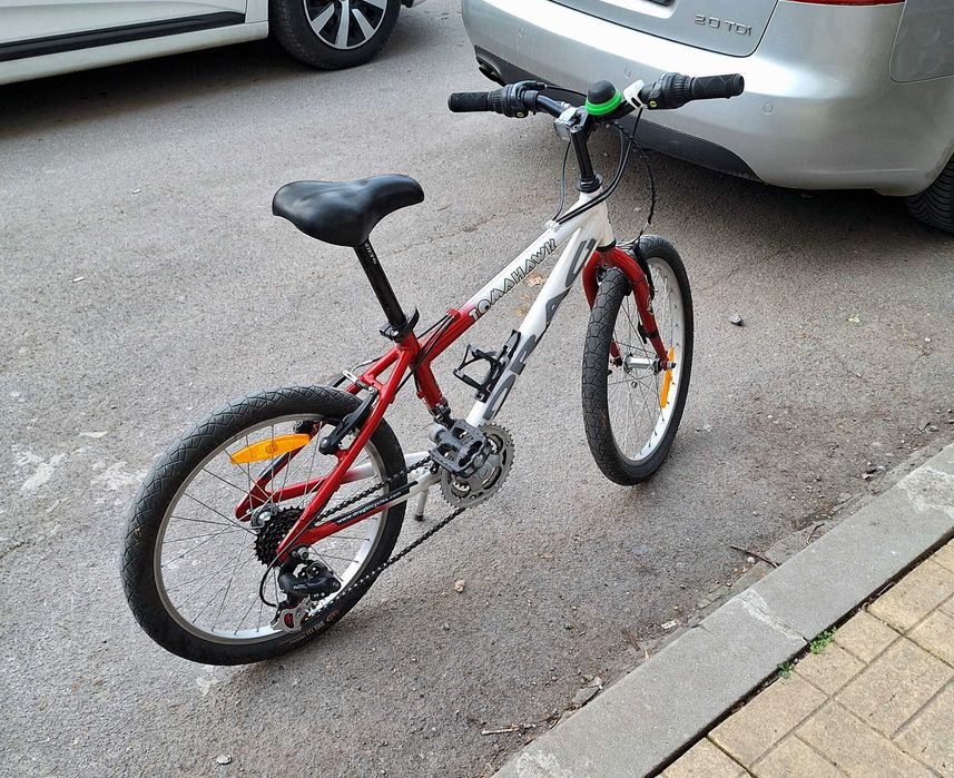 Продавам Детско колело байк "DRAG - Tomahawk", с 18 скорости Shimano.