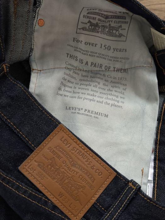 Blugi LEVIS 555 Indigo Barbati | Marime 33 x 34 (Talie 88 cm)