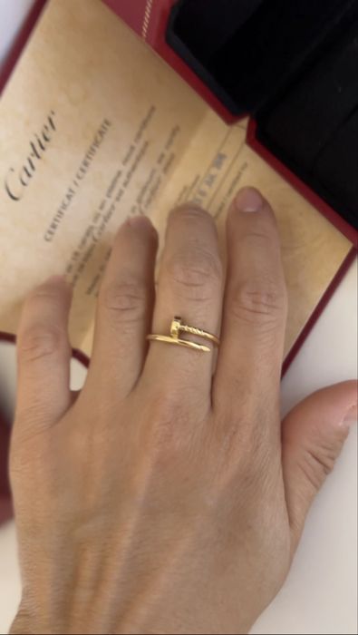 Кольцо Cartier Juste un clou, оригинал