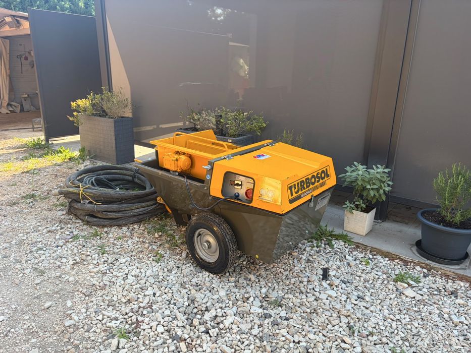 Pompa de tencuit masina de tencuit turbosol mini avant