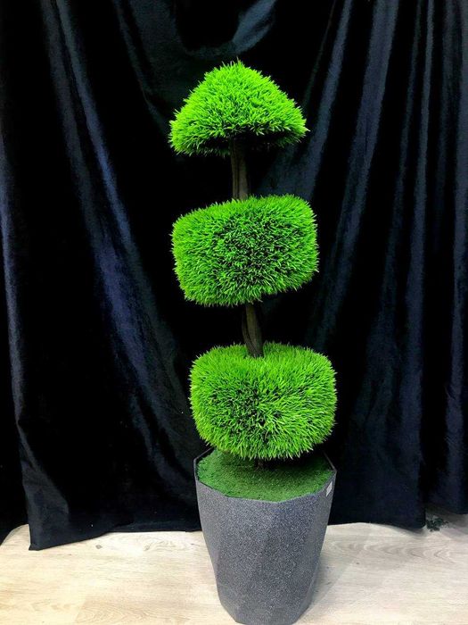 Искусственное дерево в горшке – для офиса и дома