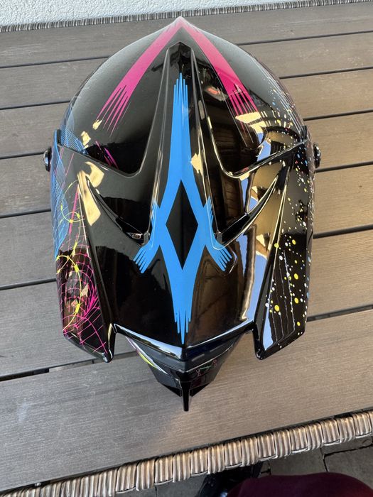 Casca moto atv cross pentru copii , marimea L , NOU