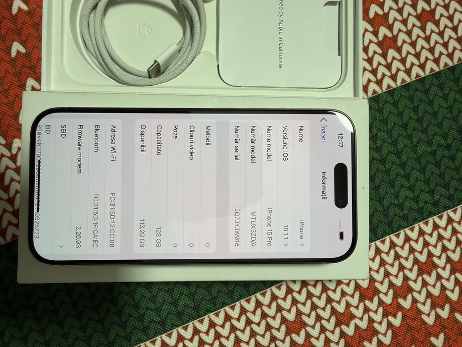 Iphone 15 pro 128gb