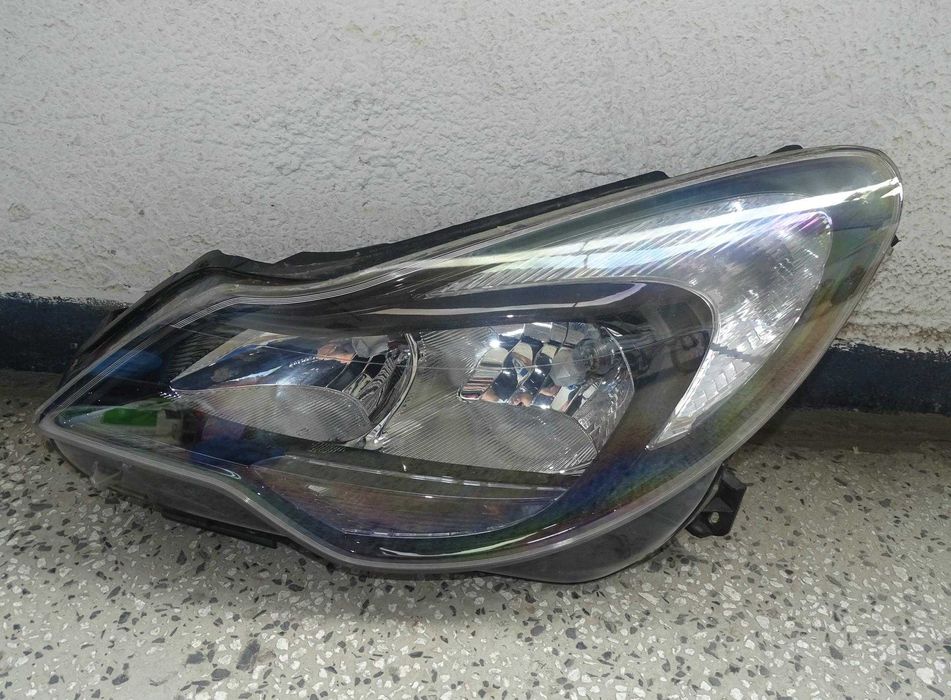 Оригинален ляв фар за Опел Корса Д 2014г., Opel Corsa D 2014,