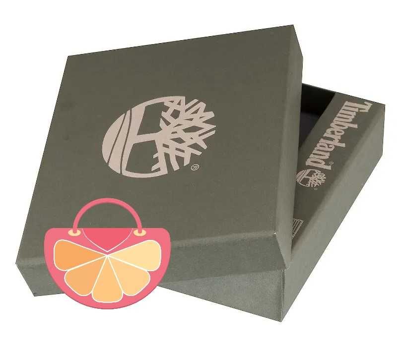 TIMBERLAND – Унисекс калъф за документи от естествена кожа нов с кутия