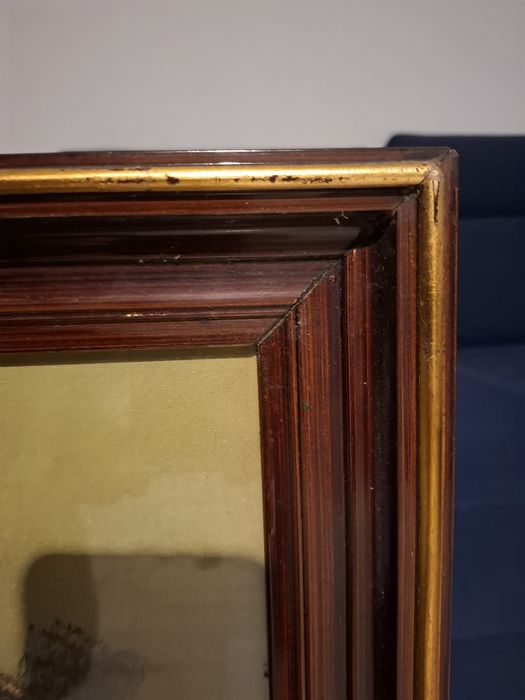 Vând tablou pictat pe hartie