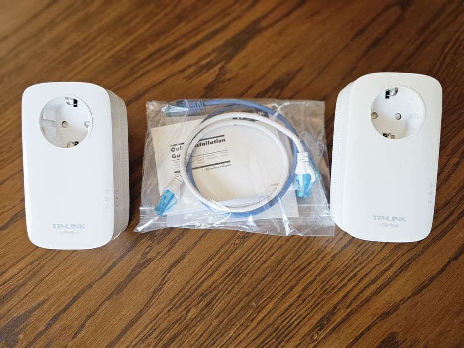 TP-Link TL-PA8010P AV1200 powerline adapter  ТП-линк пауърлайн адаптери