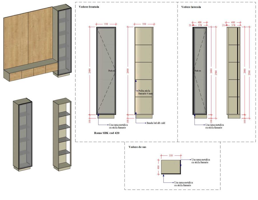 Proiectare Mobilier la Comandă