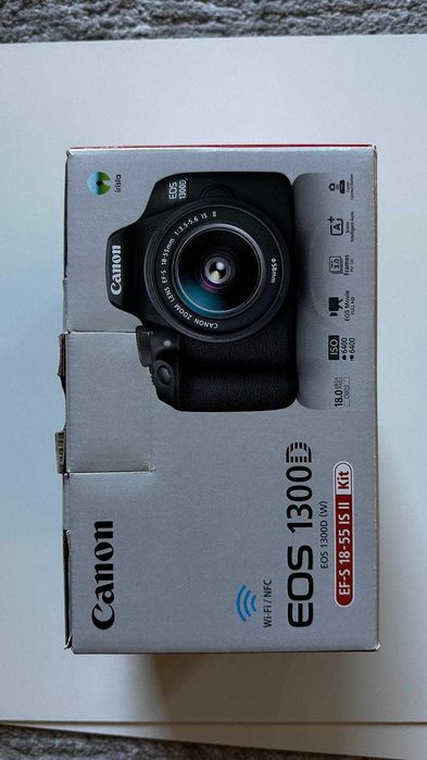 Kit complet DSLR Canon EOS 1300D(Stare impecabilă)