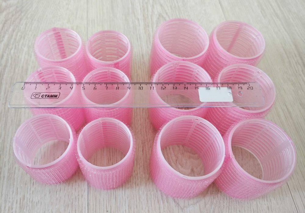 Бигуди липучки, ёжики для прикорневого объема