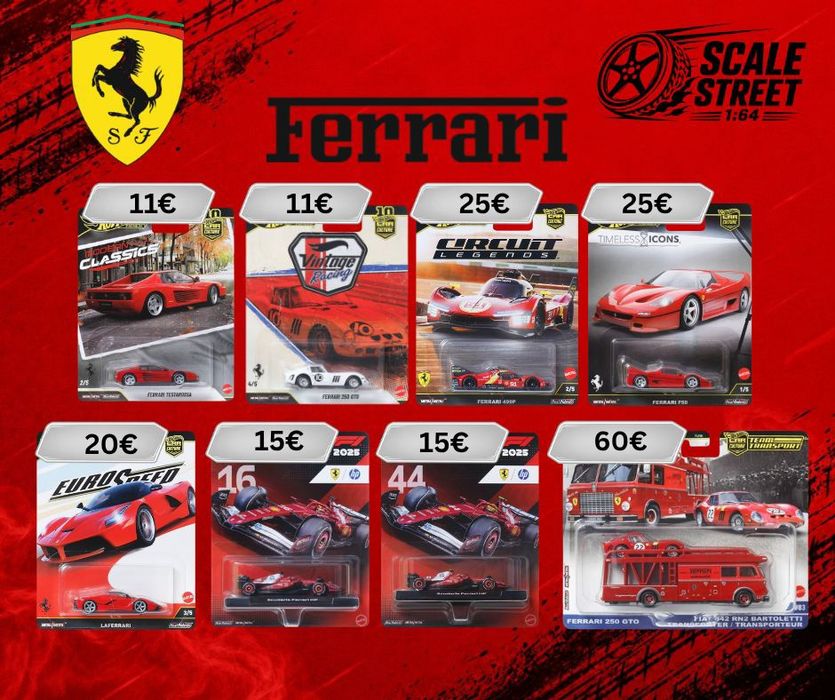 Hot Wheels, Matchbox и Majorette колички