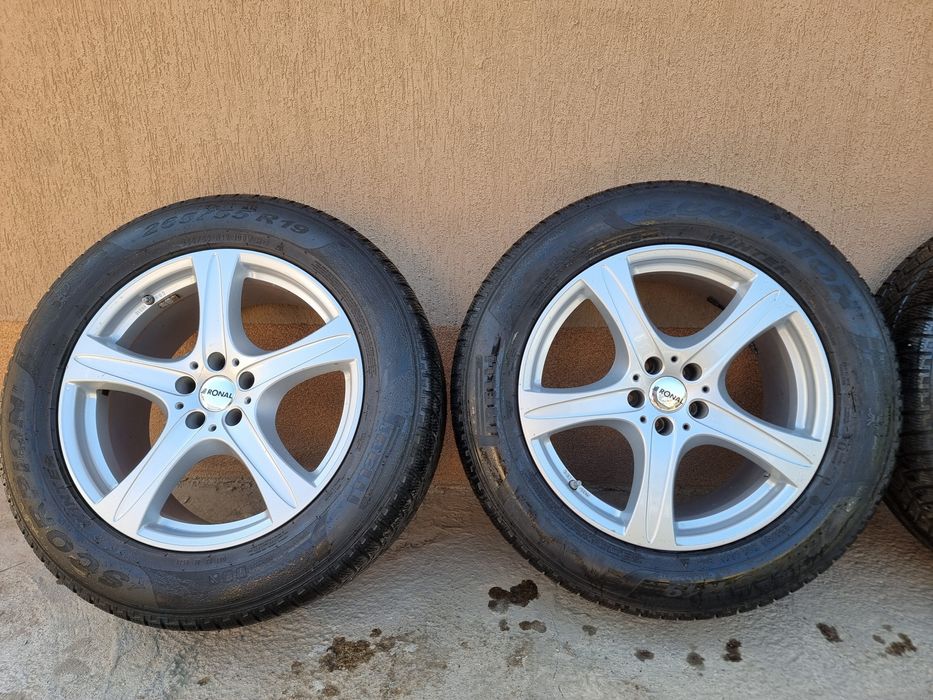 Алуминиеви Джанти RONAL 19'цола със зимни гуми PIRELLII