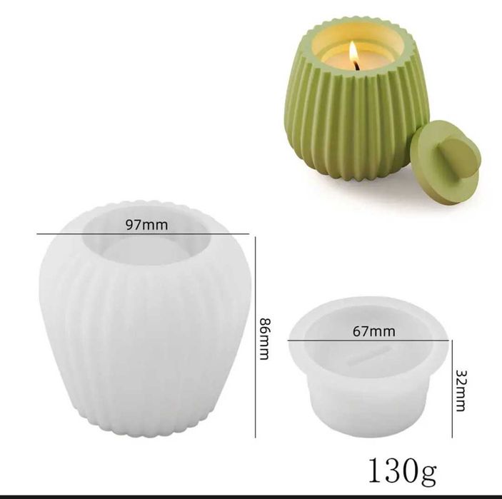 Стаканы для свечей, молды