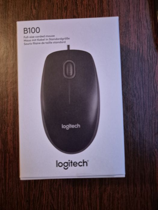 Мышка компьютерная оптическая Logitech