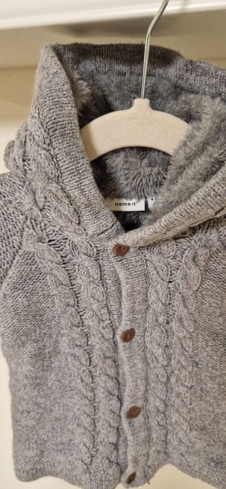 Бебешка жилетка Name it, размер 68 (4-6 месеца)