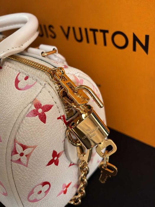 Geantă Louis Vuitton Roz - Alb