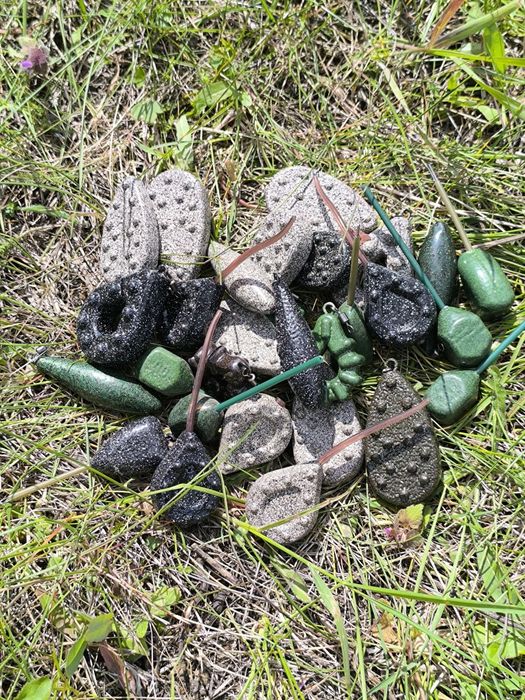 Шаранджиско олово и кошнички за фидер!!! Всички грамжи и форми  Топ цени и качество най вече! Цени за магази и на едро!!!