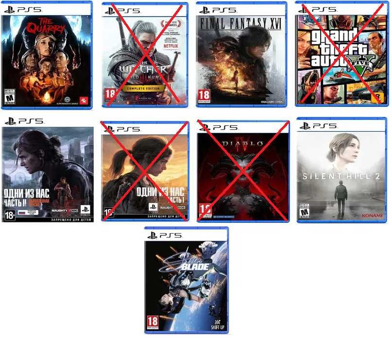 Игры на Playstation 5