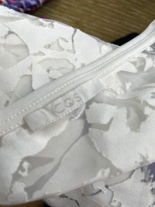 Дамска бяла блуза COS размер L