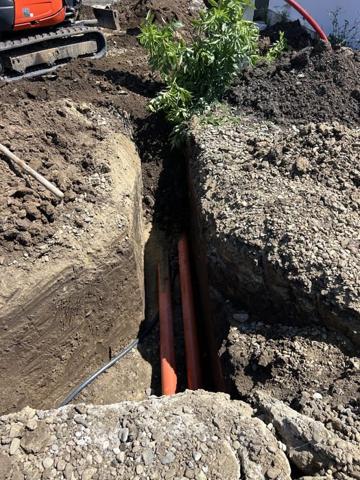 Mini excavator de inchiriat