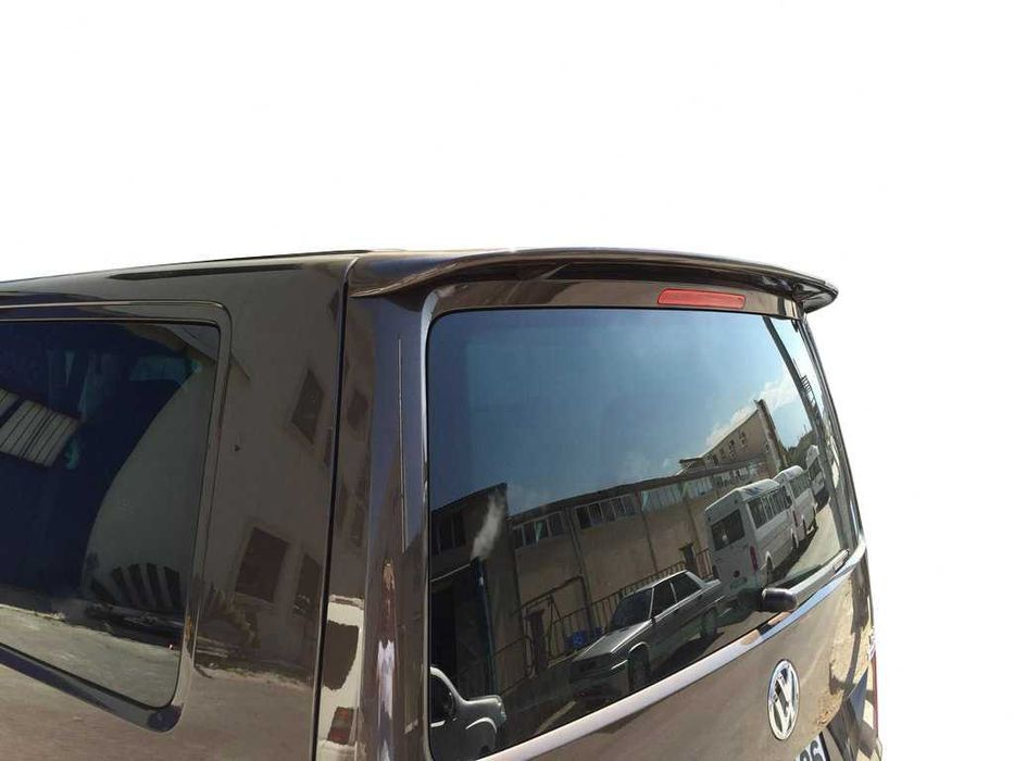 Спойлер за заден капак багажник антикрило ФОКСВАГЕН Транспортер Т5 Т6 VW Transporter Т5 T6 - бял и черен