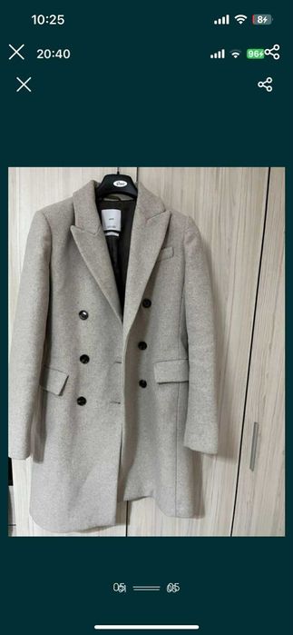 Палто с 30% вълна MANGO