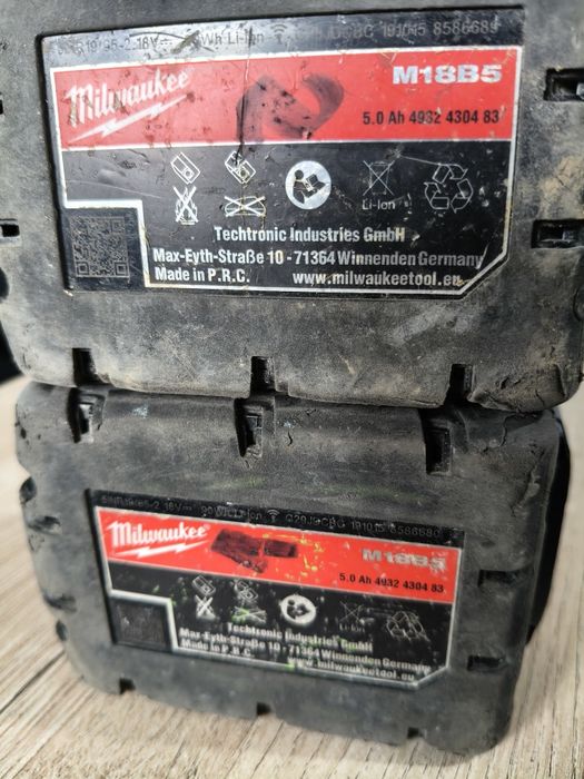 Acumulatori Milwaukee M18 5Ah