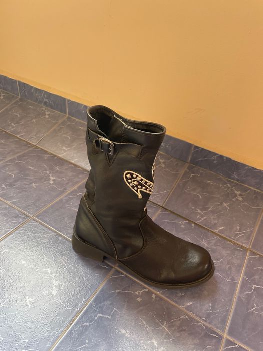 Ботуши от естествена кожа