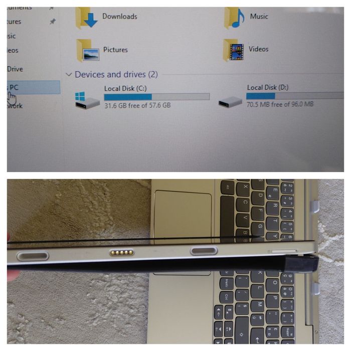 Lenovo tableta 2in1 MIIX 310-10ICR 2GB 64GB LTE