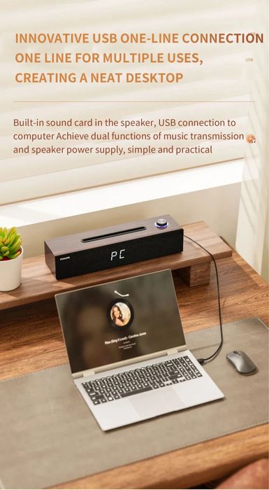 Philips SPA3809 беспроводная Bluetooth-колонка