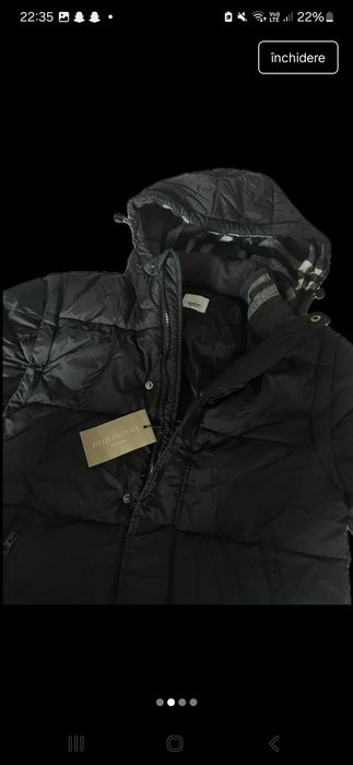 Geaca burberry tip vesta