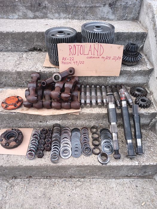 Piese pinion Ax freză / grapă rotativa krone lely rau