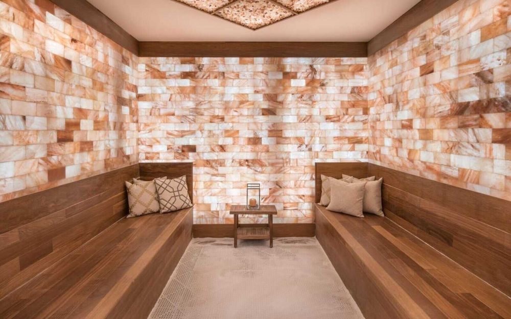 Плитки и кирпичи из розовой гималайской соли