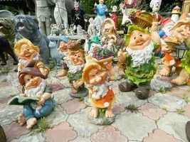 Фигуры садовые гипс