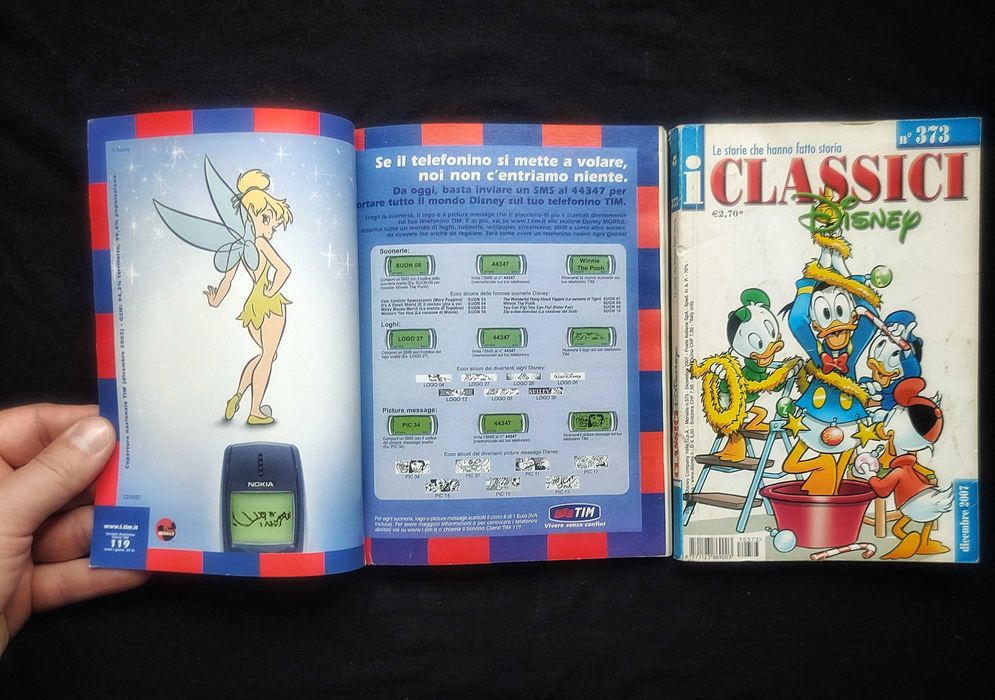 Комиксы Disney на Итальянском языке. iClassici/Topolino