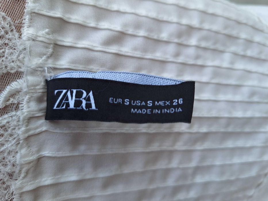 Zara White | rochie dama | bust 76 cm | mar. 36 | S - M