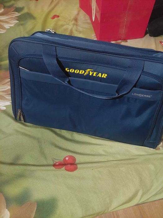 Geanta voiaj Goodyear albastra