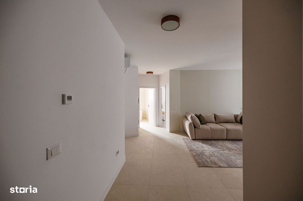 Apartament 2 camere, mobilat si utilat, terasa 12,8 mp | Comision 0